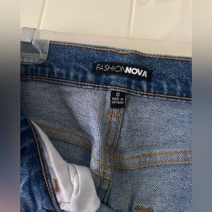 High rise mom skinny Jean